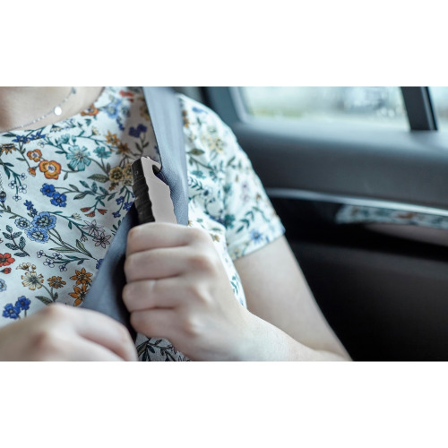 Latarka bezpieczeństwa 4 LED COB, przecinak do pasów, młotek bezpieczeństwa Czarny V9732-03 (3)