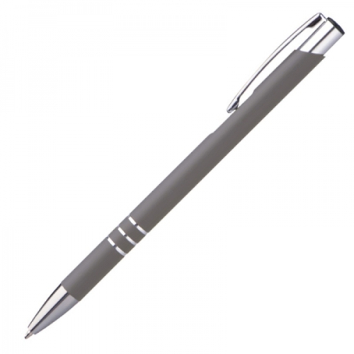 Długopis metalowy soft touch NEW JERSEY grafitowy 055577 (2)