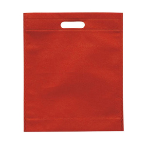 Torba non-woven, duża 80g / Dory Czerwony