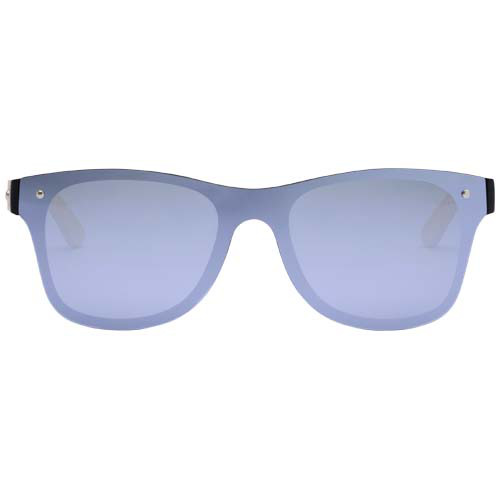 Okulary przeciwsłoneczne Tan z bambusowymi zausznikami Srebrny 12705081 (2)