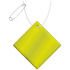 RFX™ reflective duża odblaskowa zawieszka z PVC, romb Neonowy żółty 1PR12613  thumbnail