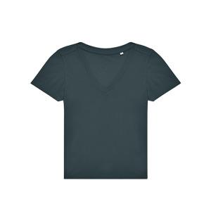 Damski T-shirt V-neck