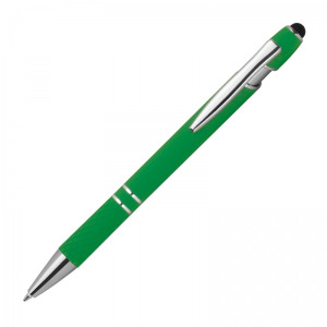 Długopis aluminiowy touch pen HERMANN Zielony