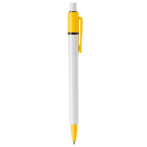 Długopis Baron Colour nieprzezroczysty Biały / żółty LT80900-N0141 (4)