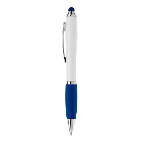 Długopis biały Hawaï stylus Biały / ciemnoniebieski LT80433-N0110 (4)