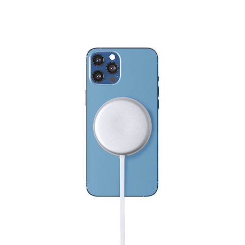 Magnetyczna ładowarka bezprzewodowa 10W Srebrny V0166-32 (2)