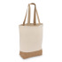 Torba bawełniano-jutowa OEKO-TEX® 41 x 13 x 41 cm 320 g/m² Ecru LT95374-N0054  thumbnail