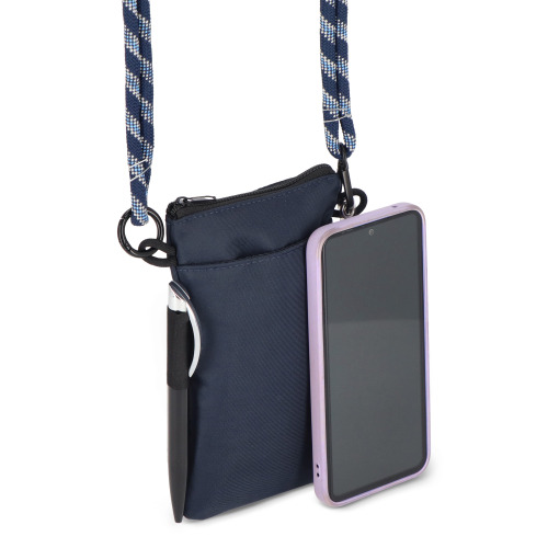 Kieszonkowa torba Everyday Essentials z paskiem z paracordu Ciemnoniebieski LT95320-N0010 (3)