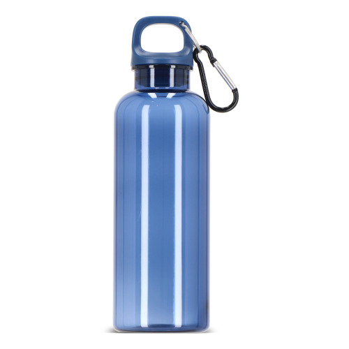 Butelka na wodę Noa R-PET 500 ml Przezroczysty Transparentny / ciemnoniebieski LT98913-N0410 (7)