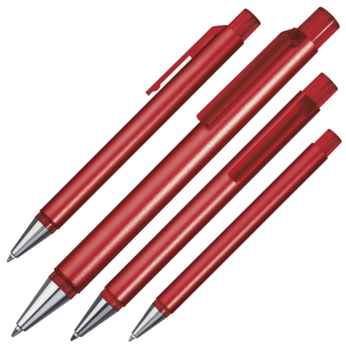 Długopis metalowy PRESTON czerwony 043105 