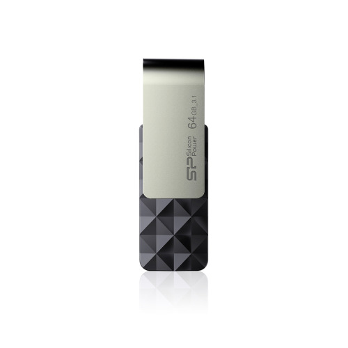 Pendrive Blaze B30 3,1 Silicon Power czarny EG814003 64GB 