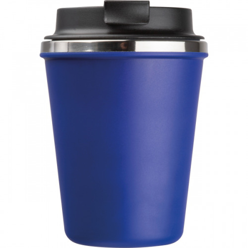 Kubek termiczny 350 ml z powłoką z recyklingu METODY Niebieski 8496204 (5)