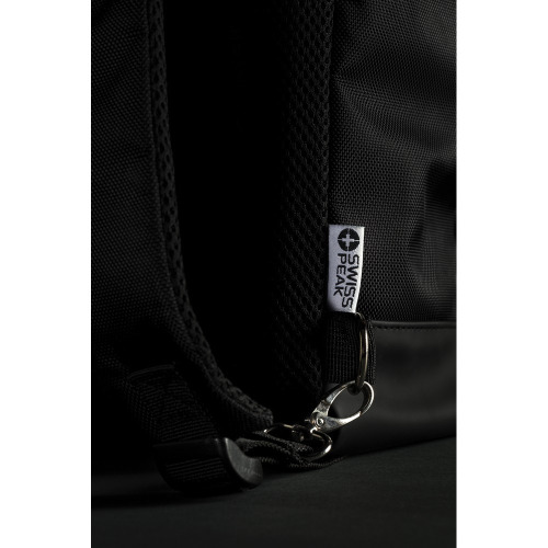 Plecak, torba na laptopa 15" Swiss Peak, ochrona RFID Czarny P762.451 (11)