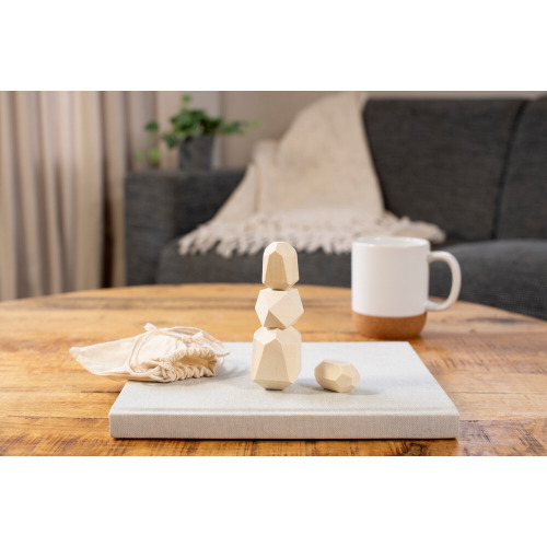 Drewniana gra zręcznościowa, 4 el. Brązowy V1667-16 (2)