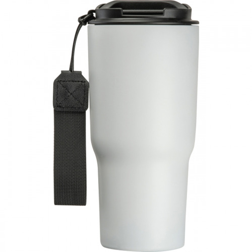 Kubek termiczny 550 ml ze stali z recyklingu DANA Biały 8523906 (5)