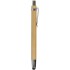 Bambusowy długopis, touch pen brązowy V1761-16 (1) thumbnail