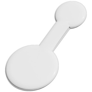 RFX™ reflective duży okrągły odblaskowy magnes z PVC
