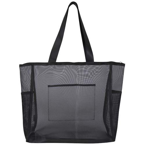 Mesh torba na zakupy 23 l z recyklingu z certyfikatem GRS Czarny 13013890 (2)