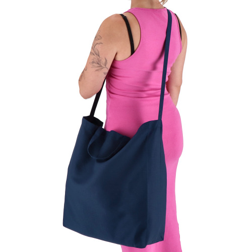 Torba bawełniana OEKO-TEX® 40 x 13 x 44cm 220g/m² Ciemnoniebieski LT95386-N0010 (3)