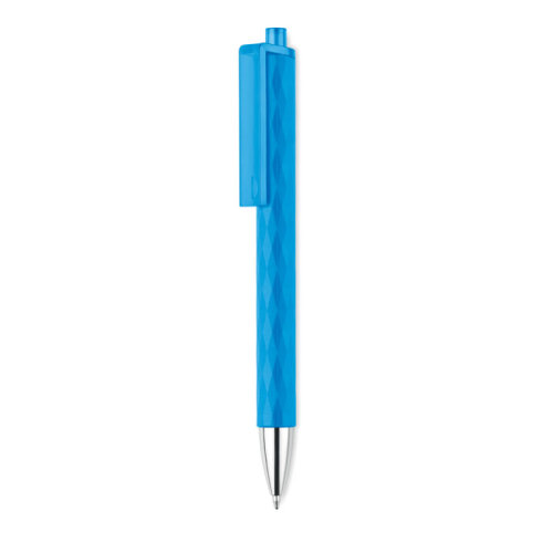 Plastikowy długopis turkusowy MO9201-12 