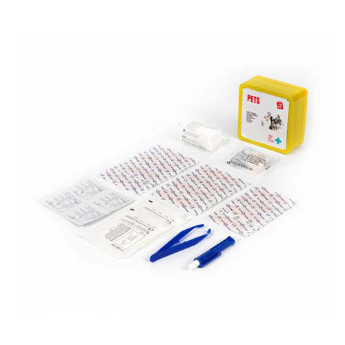 MyKit apteczka pierwszej pomocy w puszce dla zwierząt Żółty 1Z263311 (2)