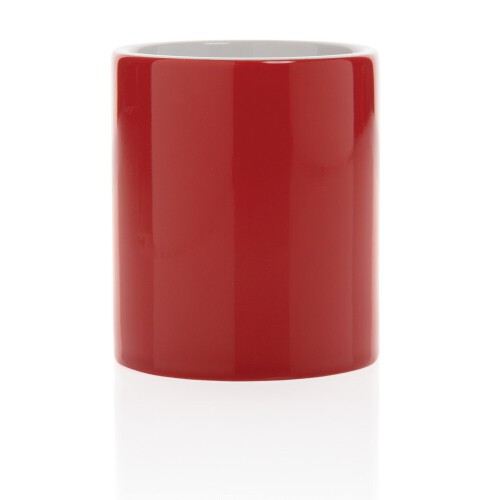 Kubek ceramiczny 350 ml czerwony P434.014 (3)