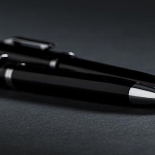 Zestaw piśmienny Swiss Peak, długopis i ołówek mechaniczny czarny V9362-03 (8)