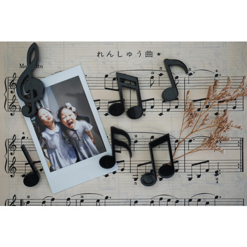 Zestaw 6 magnesów Memody Czarny QL10260-BK (5)