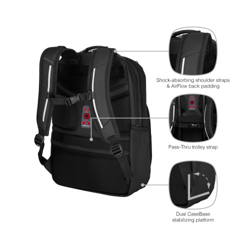 Plecak na laptopa Cosmic 17'' Wenger Czarny W653187 (11)
