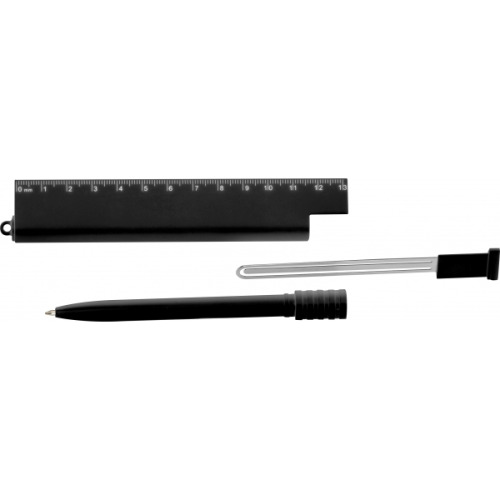 Wielofunkcyjna linijka Manila Czarny 376703 