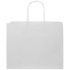 Torba z papieru Kraft ze skręconymi uchwytami – 31 x 12 x 25 cm Biały 1ZM00801 (2) thumbnail