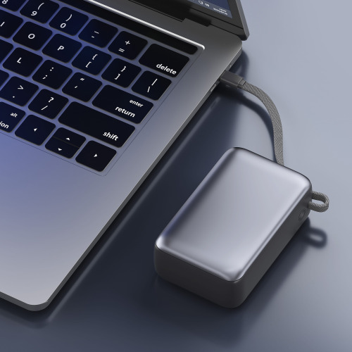 Powerbank Nova Laptop 65 W z wbudowanym kablem USB-C 30000 mAh Ciemnoszary LT95520-N0060 (5)