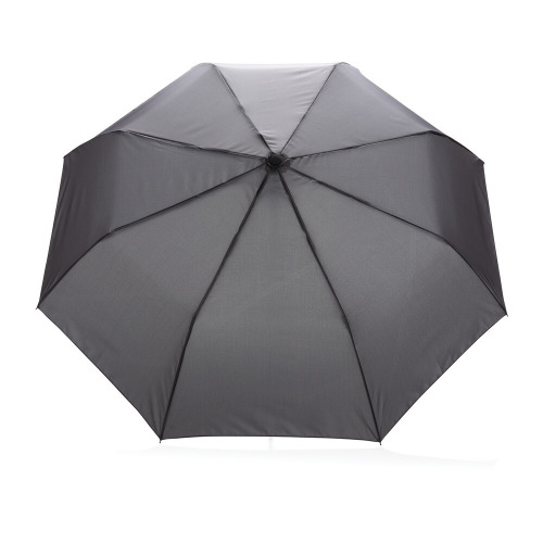 Mały parasol automatyczny 21" AWARE™ RPET Szary P850.592 (8)