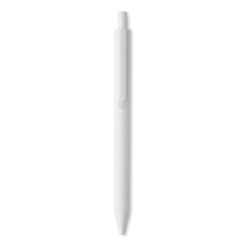 Długopis z przyciskiem z ABS biały MO6991-06 (2)