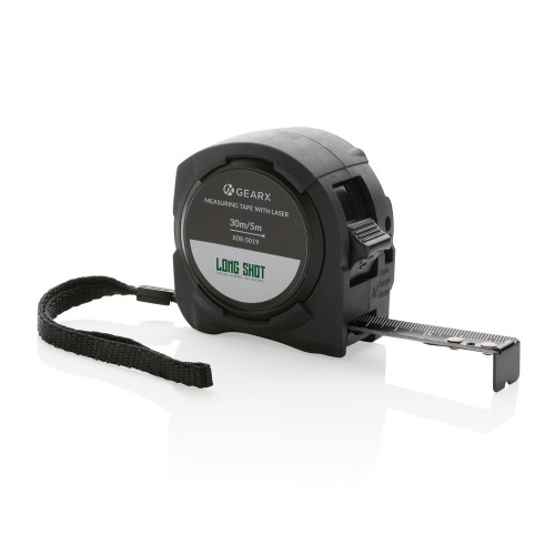 Miara 5m, dalmierz laserowy 30m Gear X Czarny P113.211 (9)