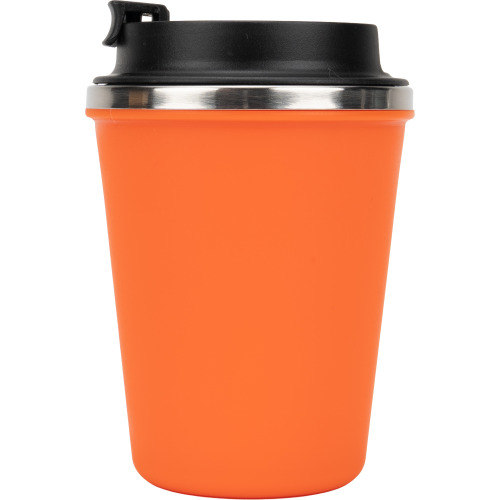 Kubek termiczny 350 ml z powłoką z recyklingu METODY Pomarańczowy 8496210 (4)