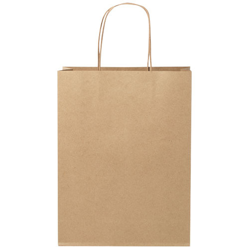 Torba z papieru Kraft ze skręconymi uchwytami – 24 x 9 x 32 cm Kraftowy brąz 1ZM00706 (2)