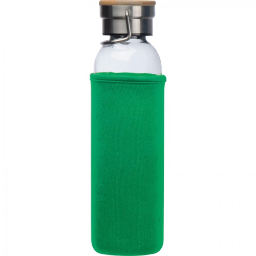 Butelka szklana z pokrowcem 600 ml RAMONA Zielony 6318109 (5)