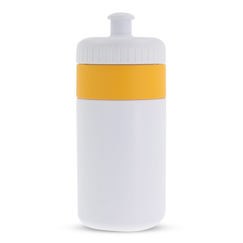 Bidon Sportowy Z Obwódka 500ml Biały / żółty LT98735-N0141 