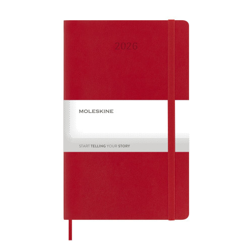 Kalendarz MOLESKINE Czerwony VM398-05/2026 (1)