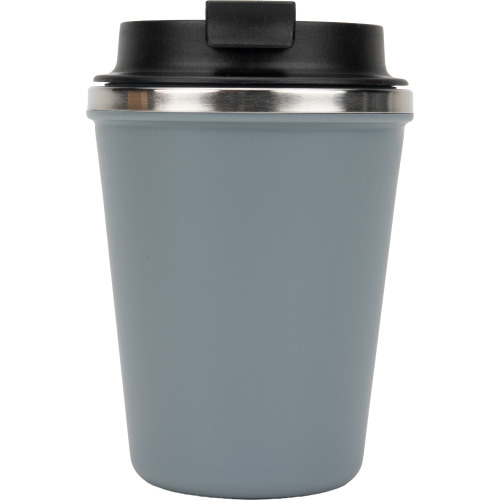 Kubek termiczny 350 ml z powłoką z recyklingu METODY Szary 8496207 (3)