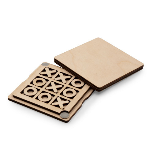 Gra "kółko i krzyżyk" | Edony Beżowy V0019-20 (4)