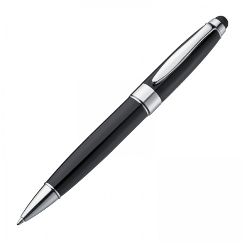 Długopis metalowy touch pen ROSE Czarny 1851003 