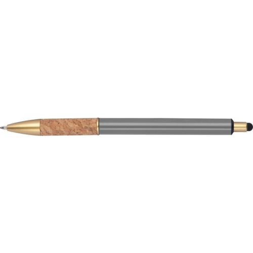 Długopis metalowy touch pen CAPRI Szary 369007 (3)