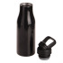 Butelka termiczna 475 ml Air Gifts z uchwytem i metalowym ringiem na spodzie, pojemnik w zakrętce czarny V0850-03 (1) thumbnail