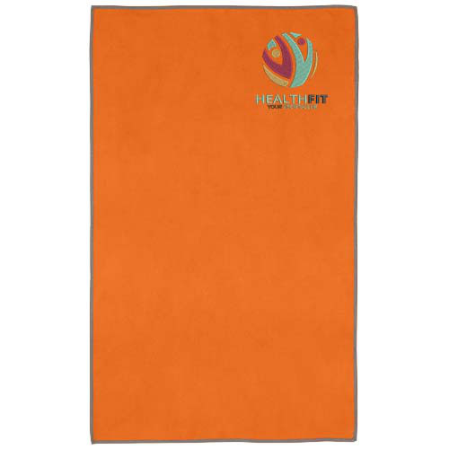 Pieter niezwykle lekki i szybko schnący ręcznik o wymiarach 30x50 cm z certyfikatem GRS Pomarańczowy 11332231 (1)