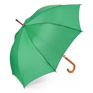 Aran 190T poliester 23" parasol z uchwytem otwierany automatycznie Zielony