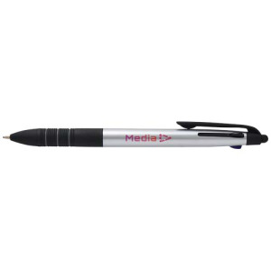 Trine długopis z certyfikatem RCS z recyklingu z 3 tuszami i rysikiem