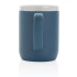 Kubek ceramiczny 300 ml blue, white P434.095 (2) thumbnail