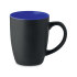 Dwukolorowy kubek ceramiczny niebieski MO6840-37  thumbnail